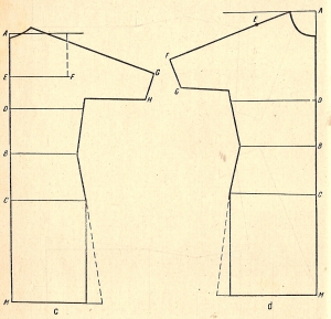 tipar rochie chimono cu maneca trei sferturi